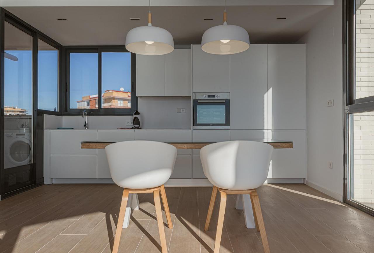 Apartamento Modern Sea Front Jacuzzi Blue Sky Alicante Exterior foto